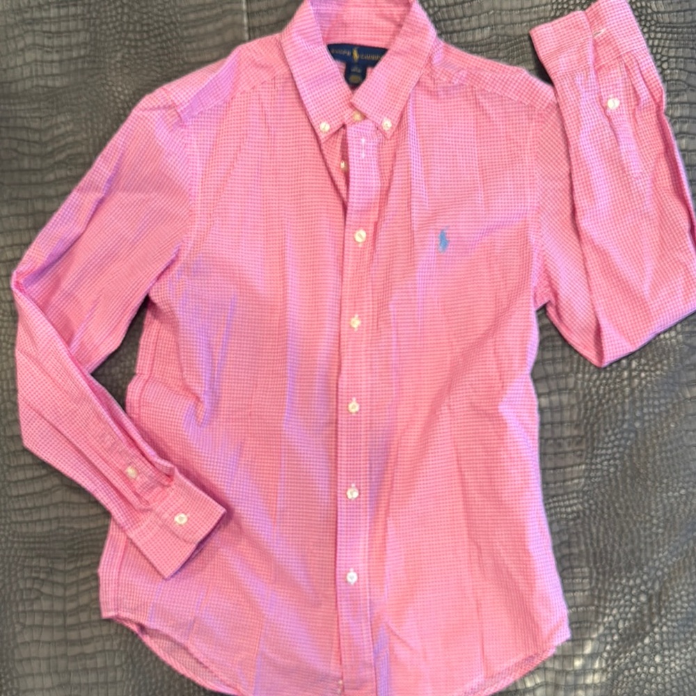 Polo Ralph Lauren Pink Button-Down Shirt